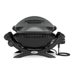 Weber Q 1400 DARK GREY tmavošedý